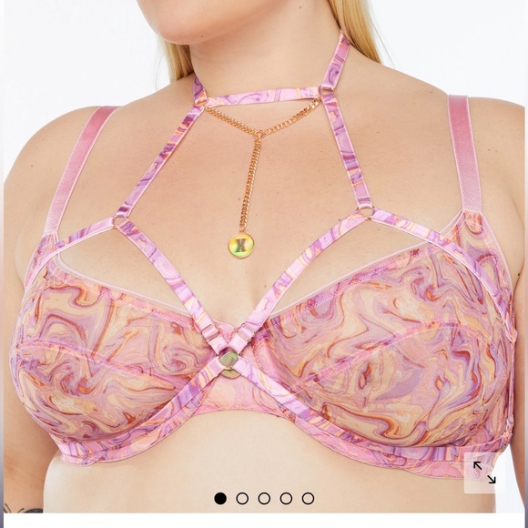 NWOT Savage X Fenty X-Ray Vision Body Harness Plus Size - Picture 1 of 5